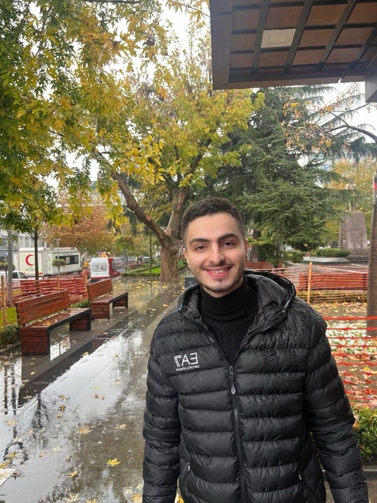 Zaid in the park